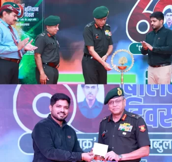 Shishir Dixit Sir with Lt. Gen. Anindya Sengupta PVSM, UYSM, AVSM, YSM